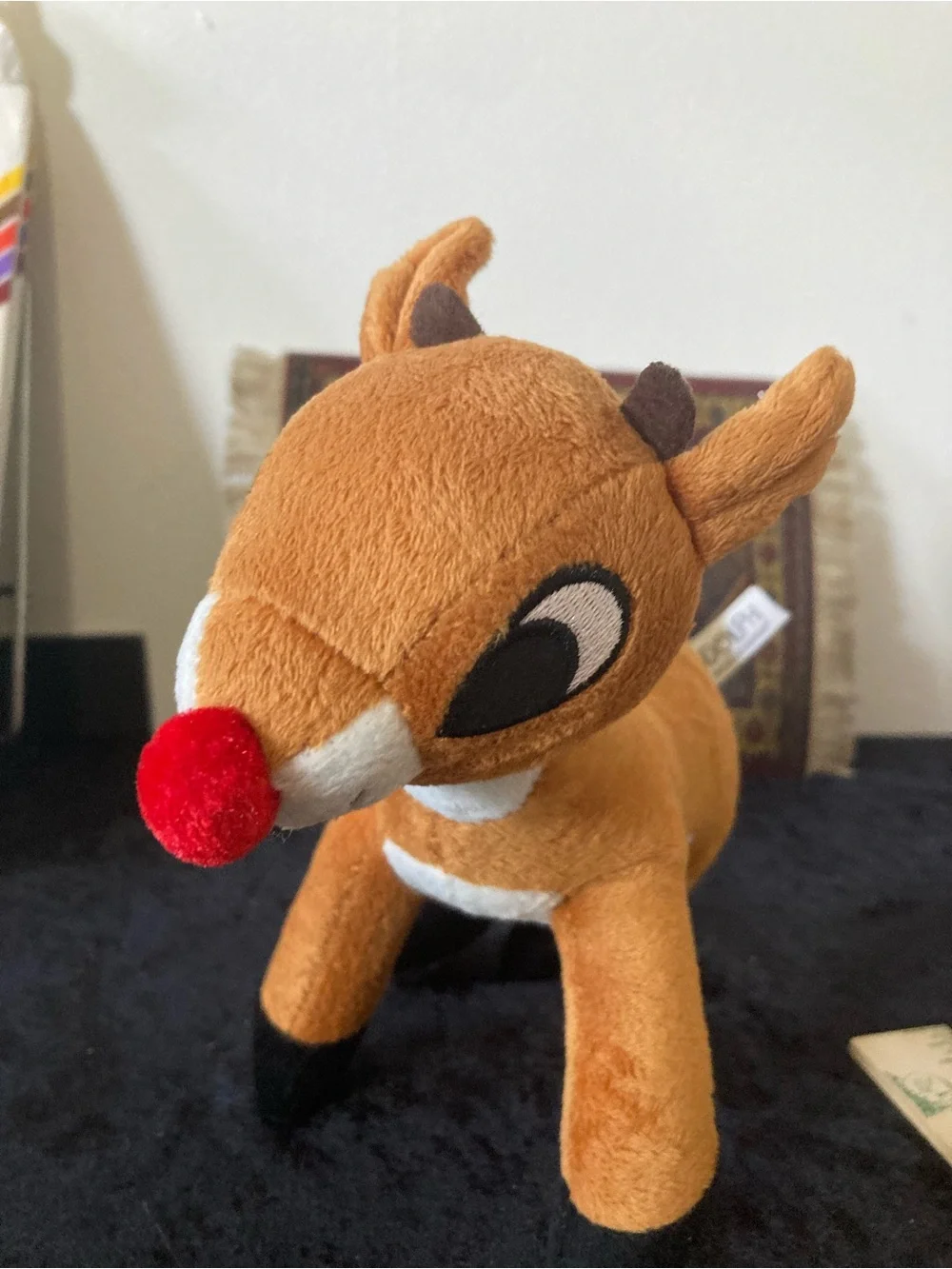 Rudolph Plush Red-Nosed Reindeer Soft - Brown Holiday Plush Tow Factory